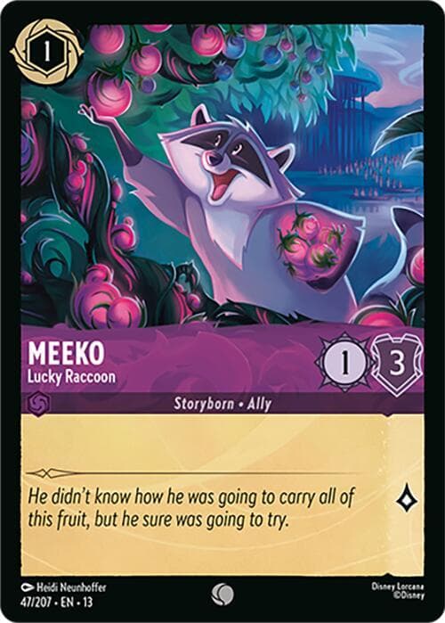 Meeko - Lucky Raccoon