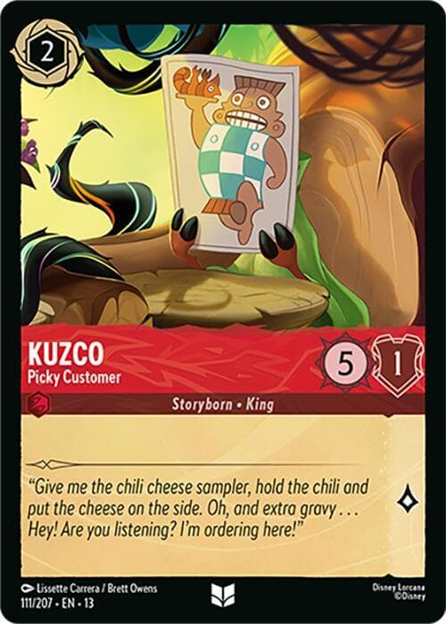 Kuzco - Picky Customer