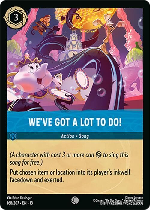 We've Got a Lot to Do!