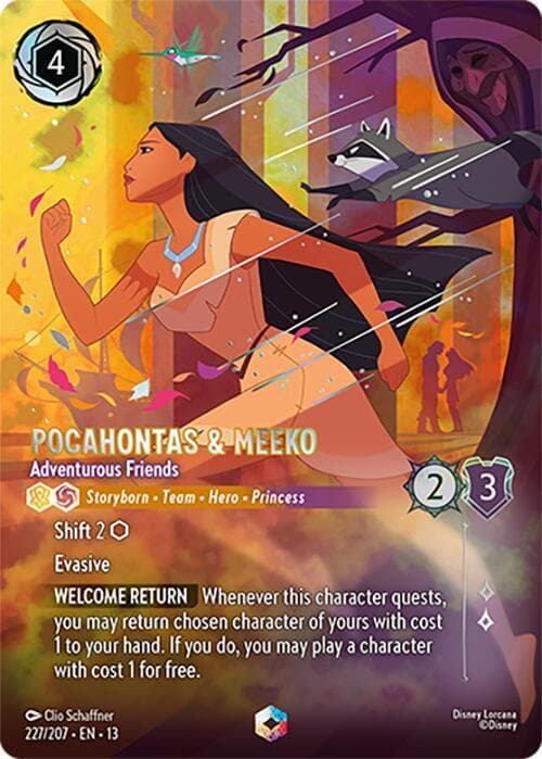 Pocahontas & Meeko - Adventurous Friends (Enchanted)